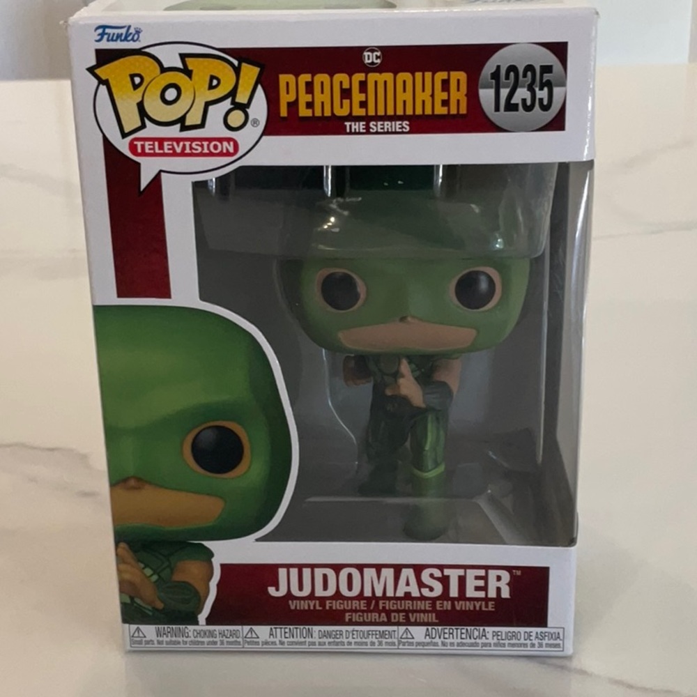 Funko peacemaker Judomaster. New in box.